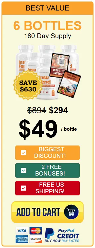 Buy Insufend 6 Bottle